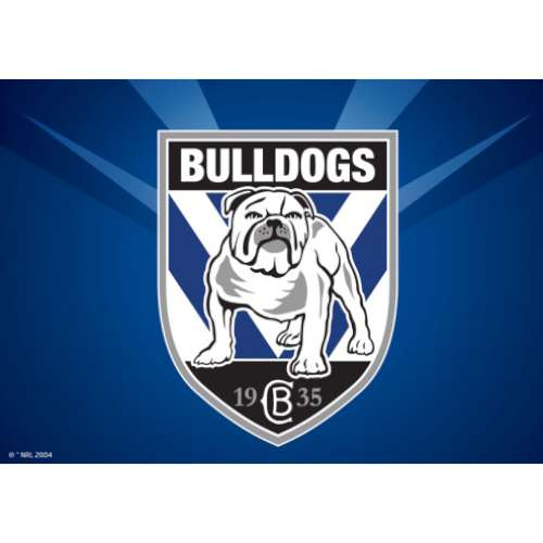 Bulldogs NRL Edible Icing Image - A4 - Click Image to Close